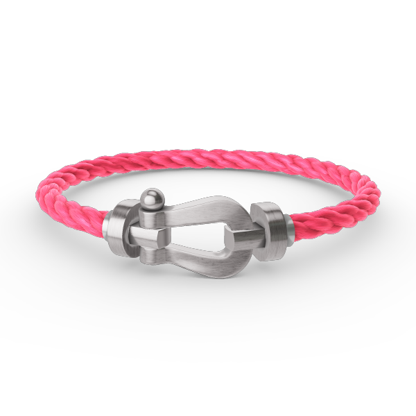 [Lucky Star]FORCE LARGE HORSESHOE NO DIAMOND BRACELET SILVER