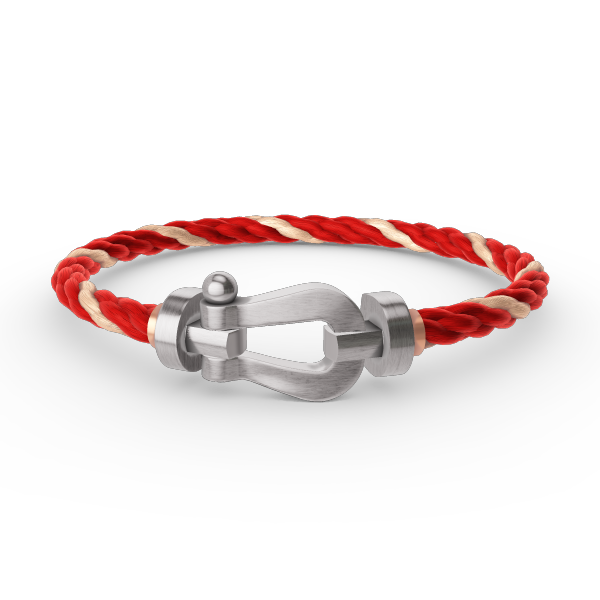 [Lucky Star]FORCE LARGE HORSESHOE NO DIAMOND BRACELET SILVER