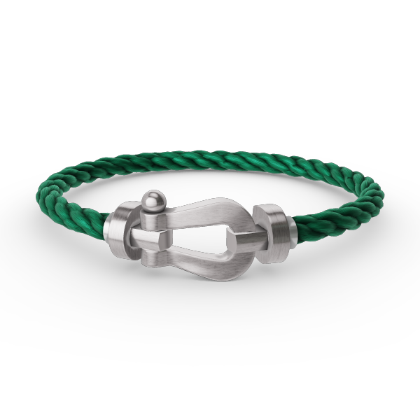 [Lucky Star]FORCE LARGE HORSESHOE NO DIAMOND BRACELET SILVER