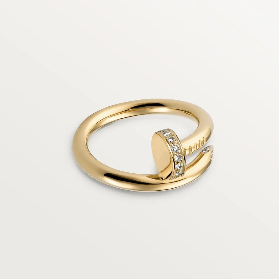 [Lucky Star]JUSTE RING 2.65MM GOLD DIAMOND