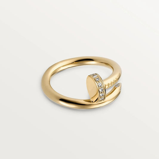 [Lucky Star]JUSTE RING 2.65MM GOLD DIAMOND
