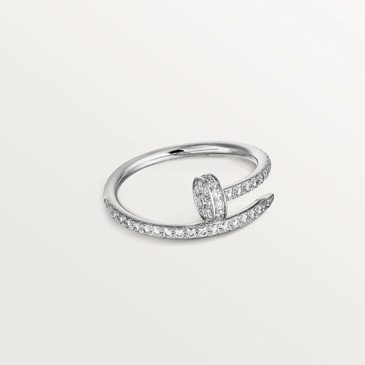[Lucky Star]JUSTE RING 1.8MM SILVER DIAMONDS