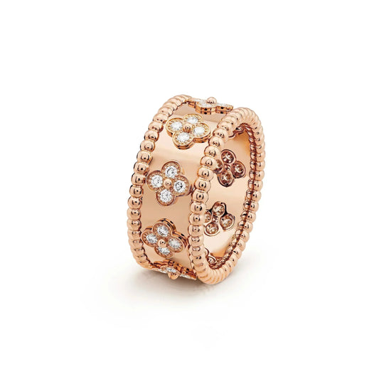 [Lucky Star]CLOVER KALEIDOSCOPE RING 10MM